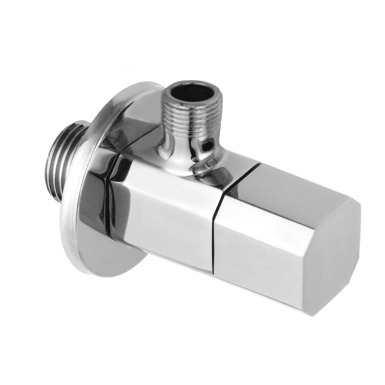 Вентиль запорный угловой 3/8"