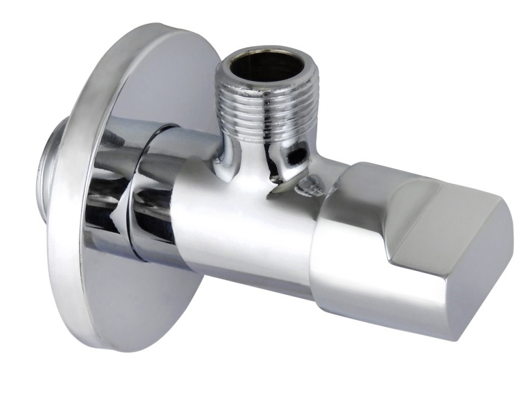 Вентиль запорный угловой 3/8"