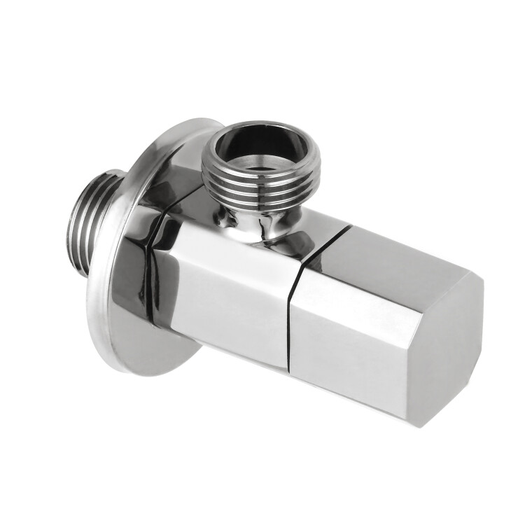 Вентиль запорный угловой 1/2"