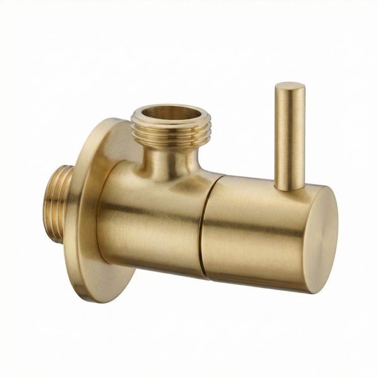 Вентиль запорный угловой 1/2"