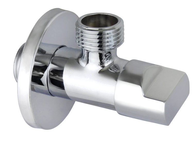 Вентиль запорный угловой 1/2"